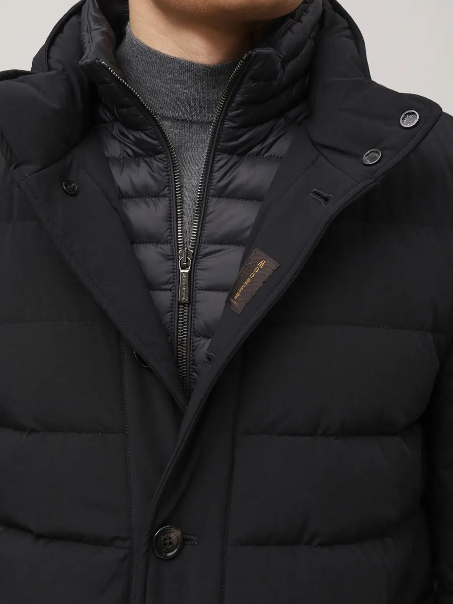 Пуховик стеганый