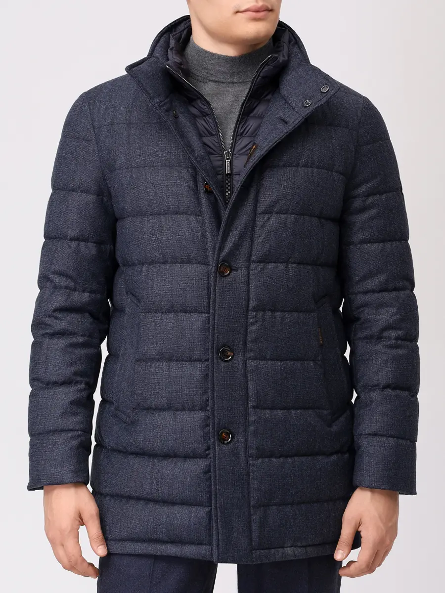 Пуховик стеганый