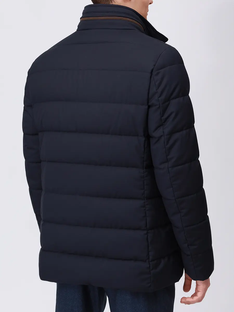 Пуховик стеганый