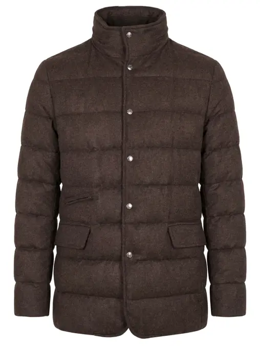 Пуховик кашемировый MOORER