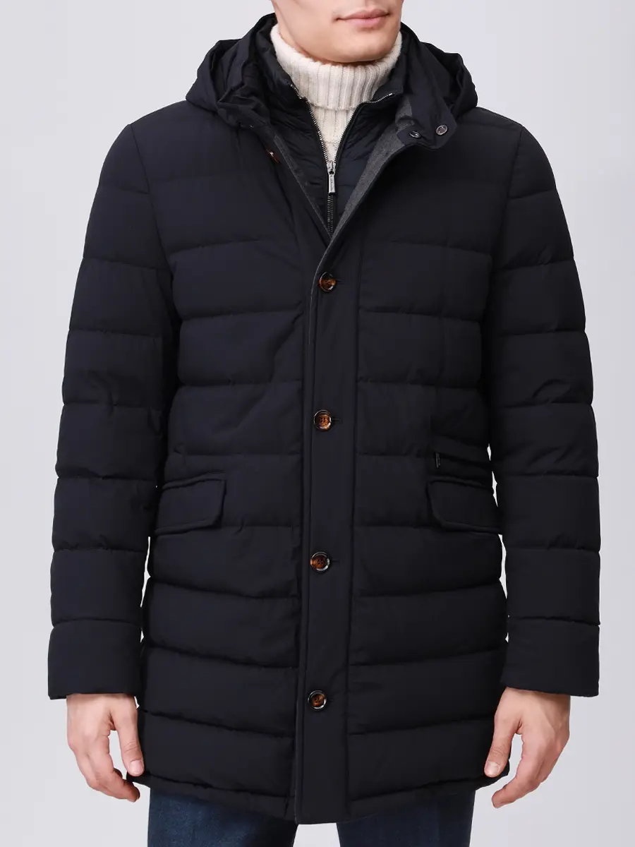 Пуховик стеганый