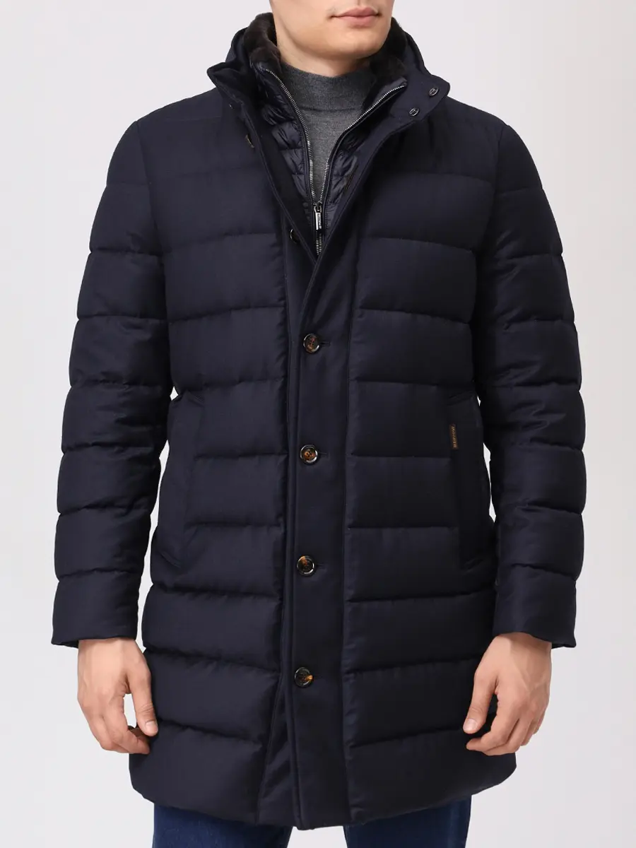 Пуховик стеганый