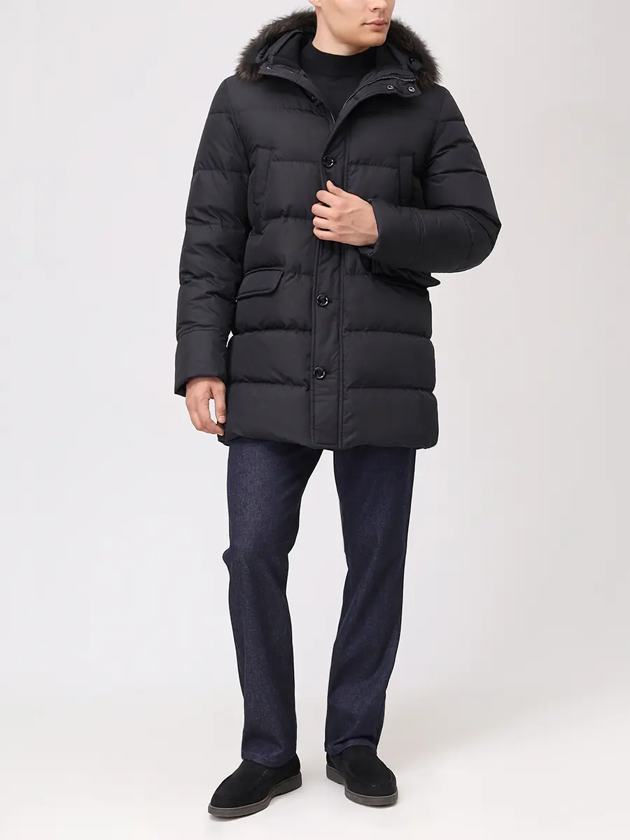 Пуховик стеганый