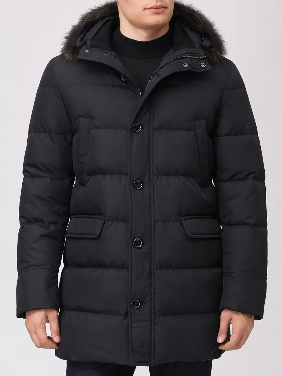 Пуховик стеганый