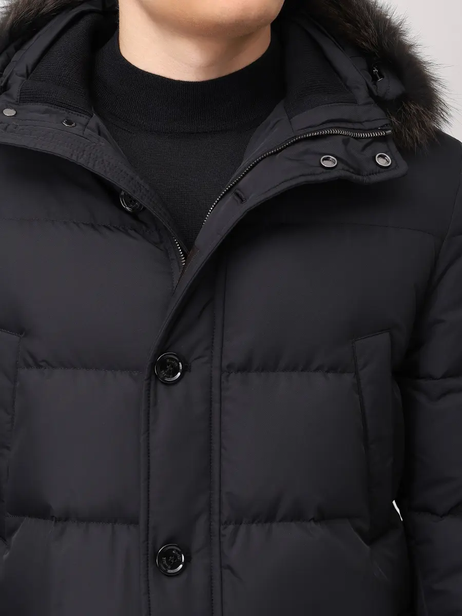 Пуховик стеганый