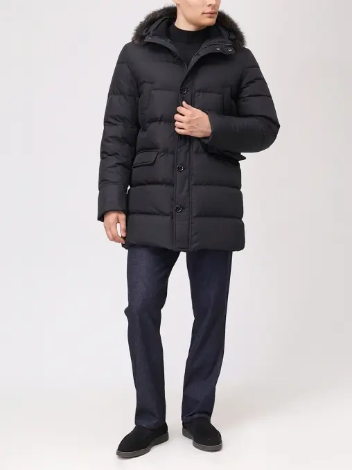 Пуховик стеганый MOORER