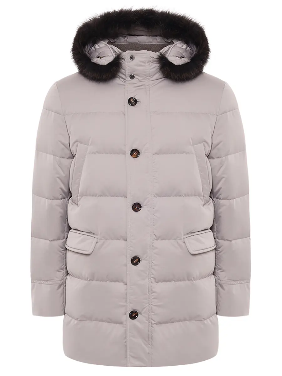 Пуховик стеганый