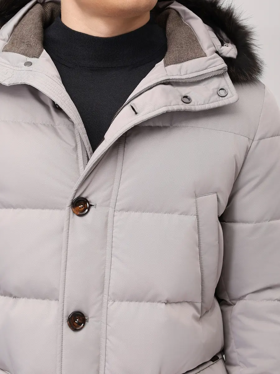 Пуховик стеганый