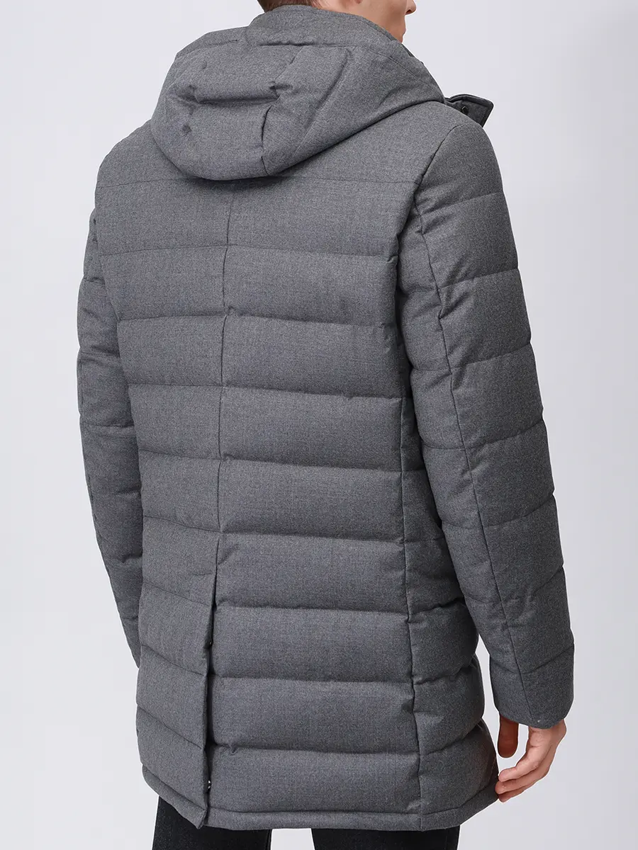 Пуховик стеганый