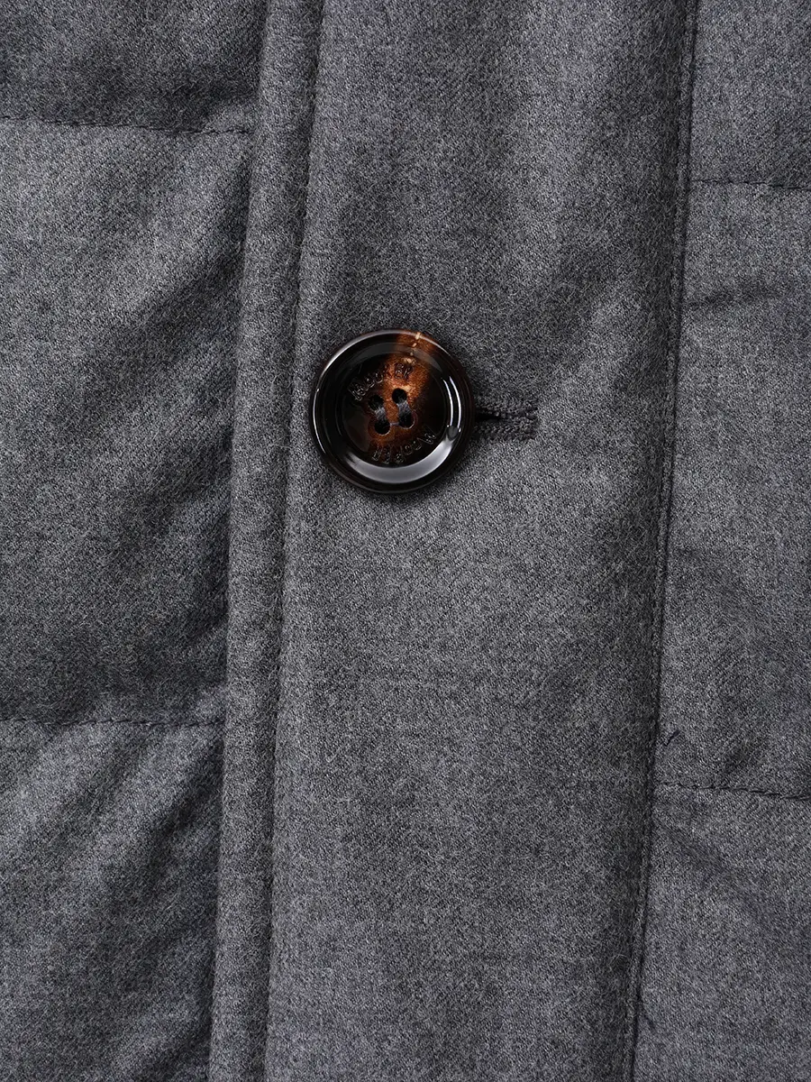 Пуховик стеганый