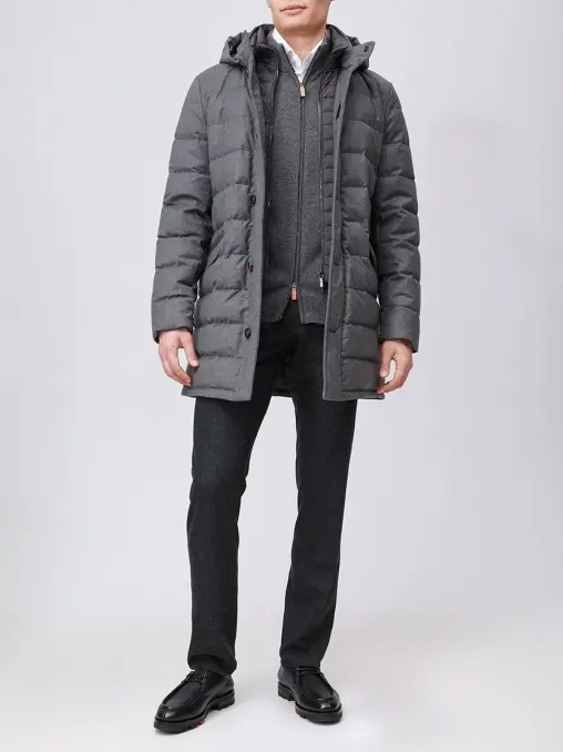 Пуховик стеганый MOORER