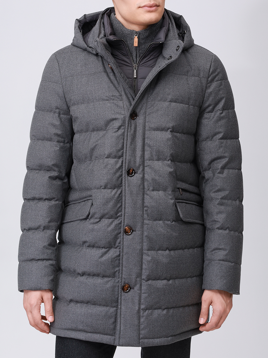 Пуховик стеганый