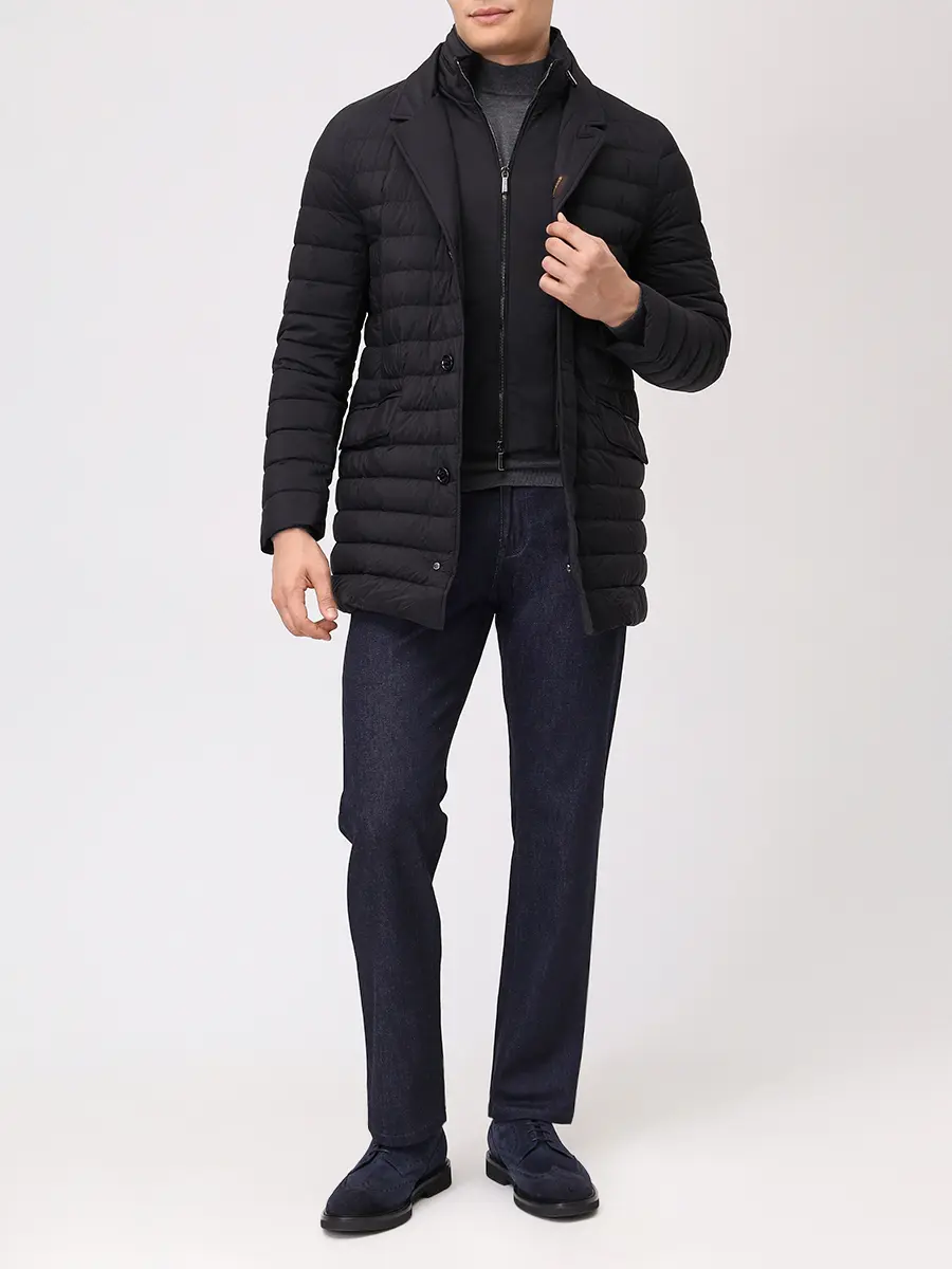 Пуховик стеганый