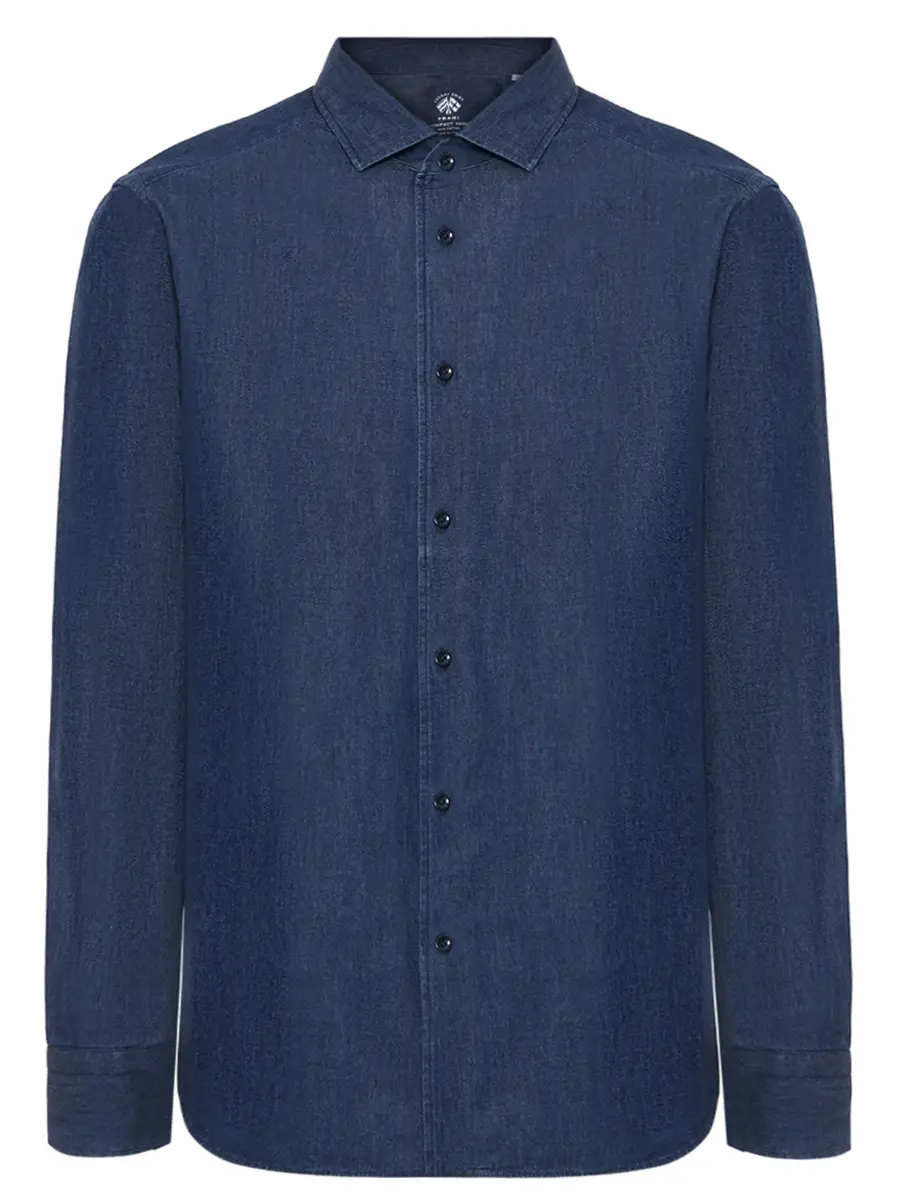 Рубашка джинсовая