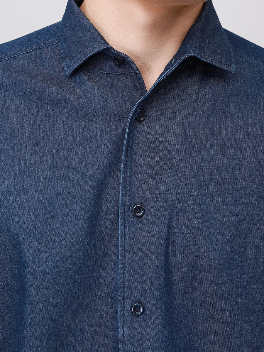 Рубашка джинсовая