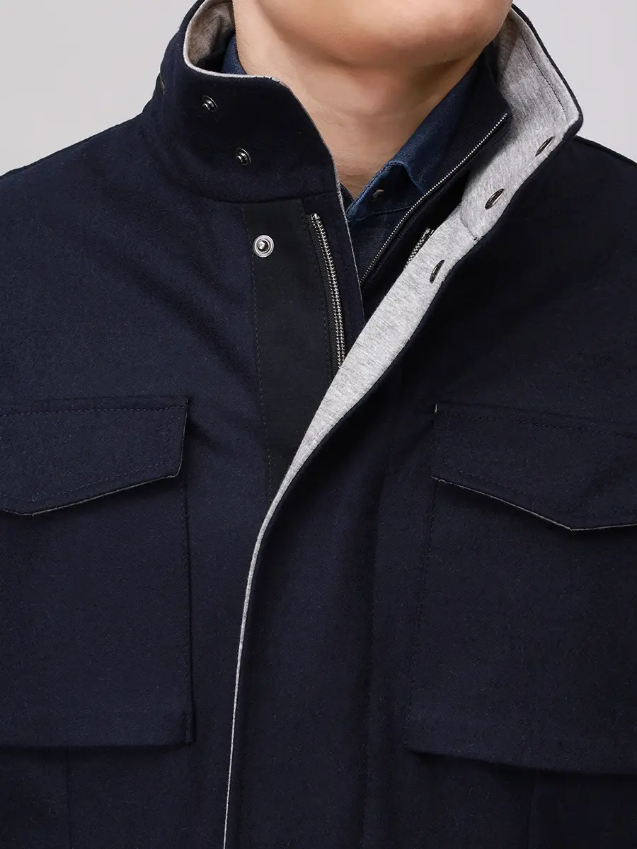 Куртка шерстяная