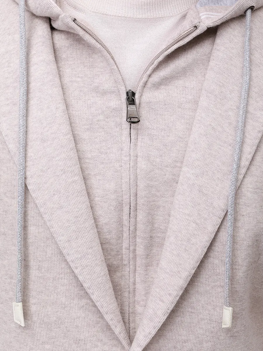 Пиджак из шерсти и хлопка