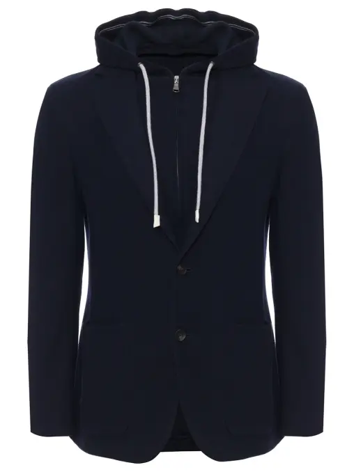 Пиджак из шерсти и хлопка FRADI