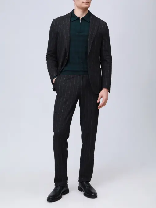 Поло из шерсти и шелка PANICALE