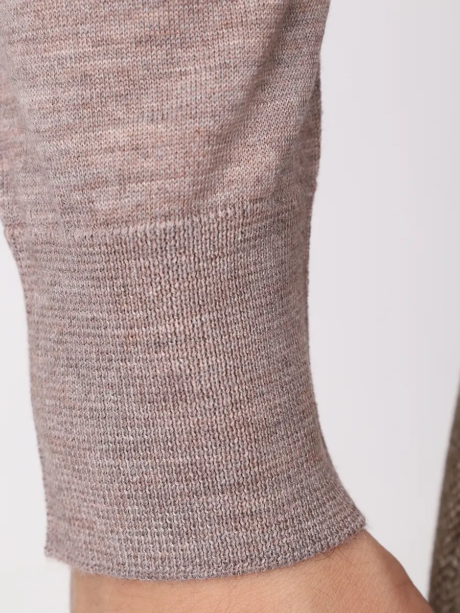 Джемпер из шерсти и шелка