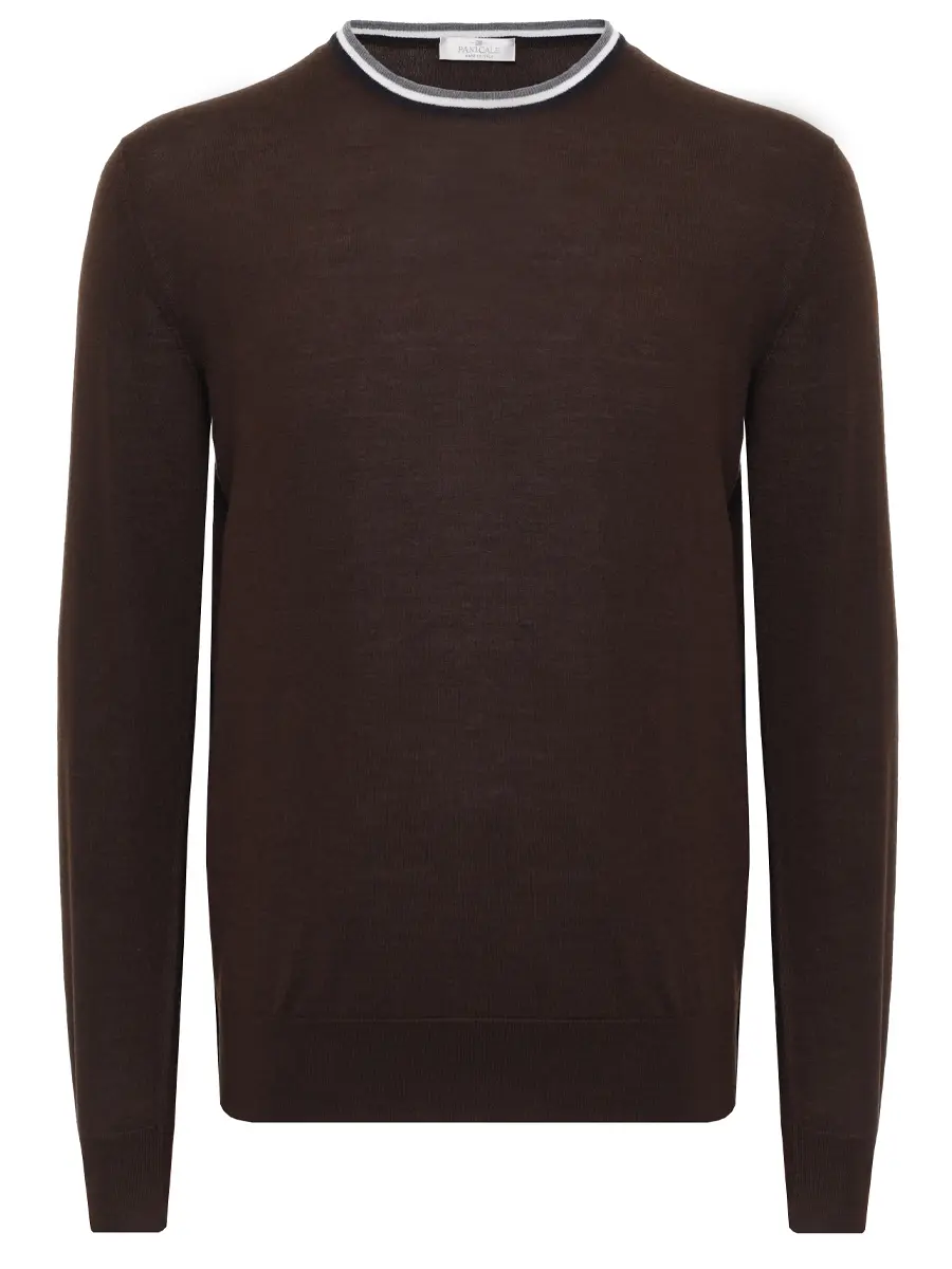 Джемпер из шерсти и шелка