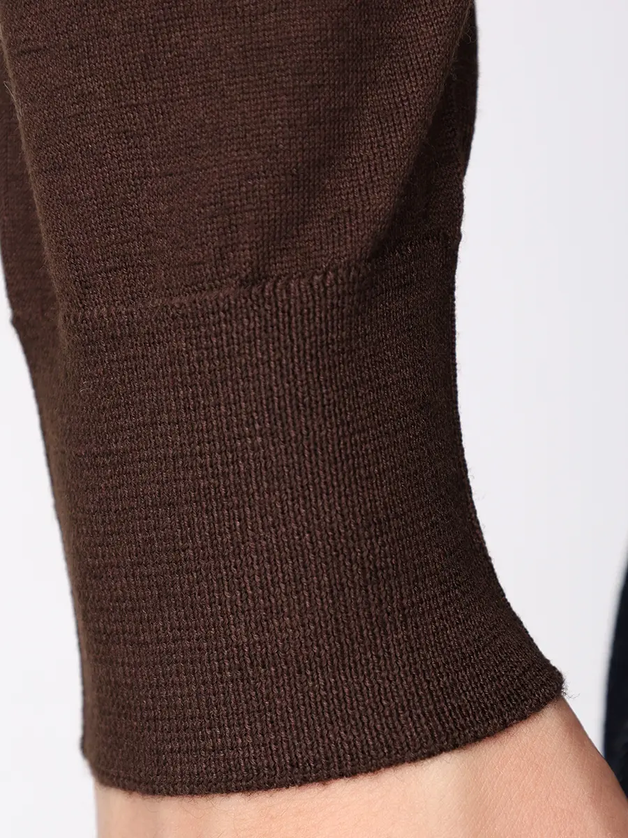 Джемпер из шерсти и шелка