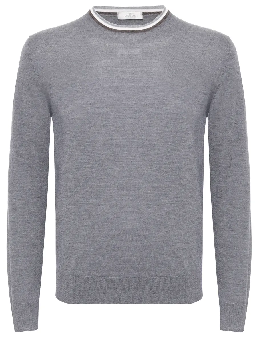 Джемпер из шерсти и шелка