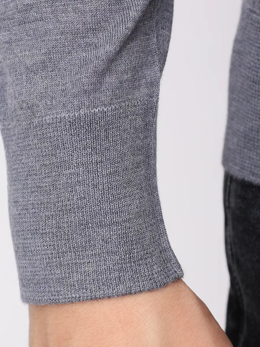 Джемпер из шерсти и шелка