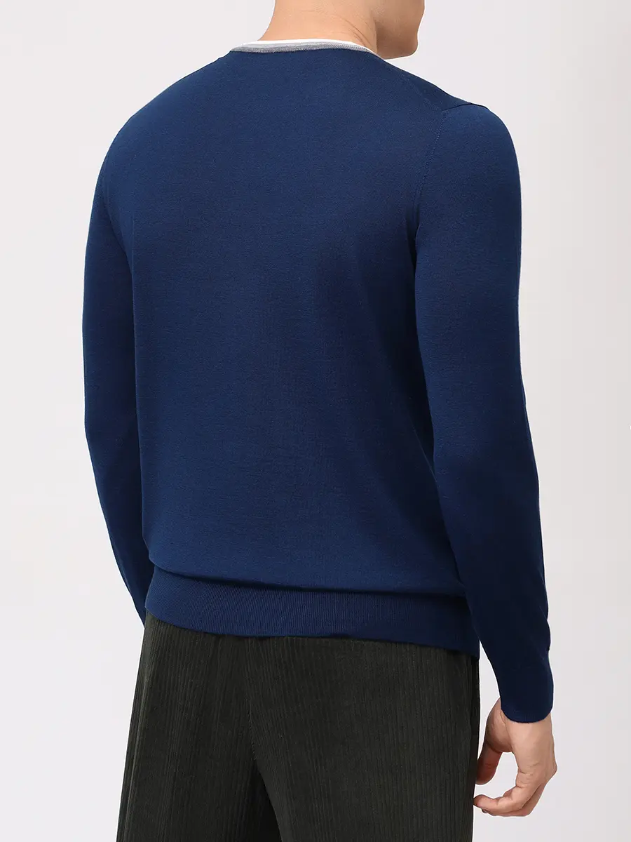 Джемпер из шерсти и шелка