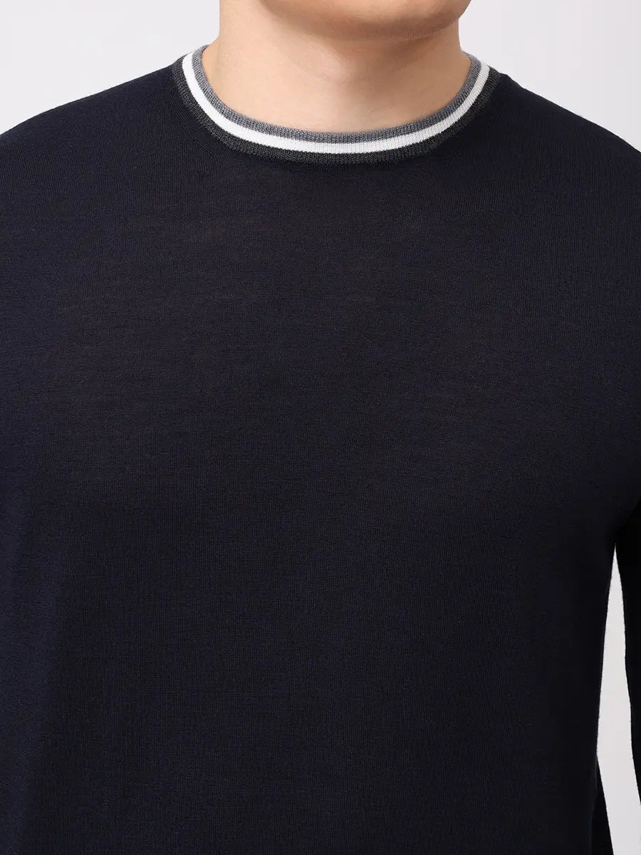 Джемпер из шерсти и шелка