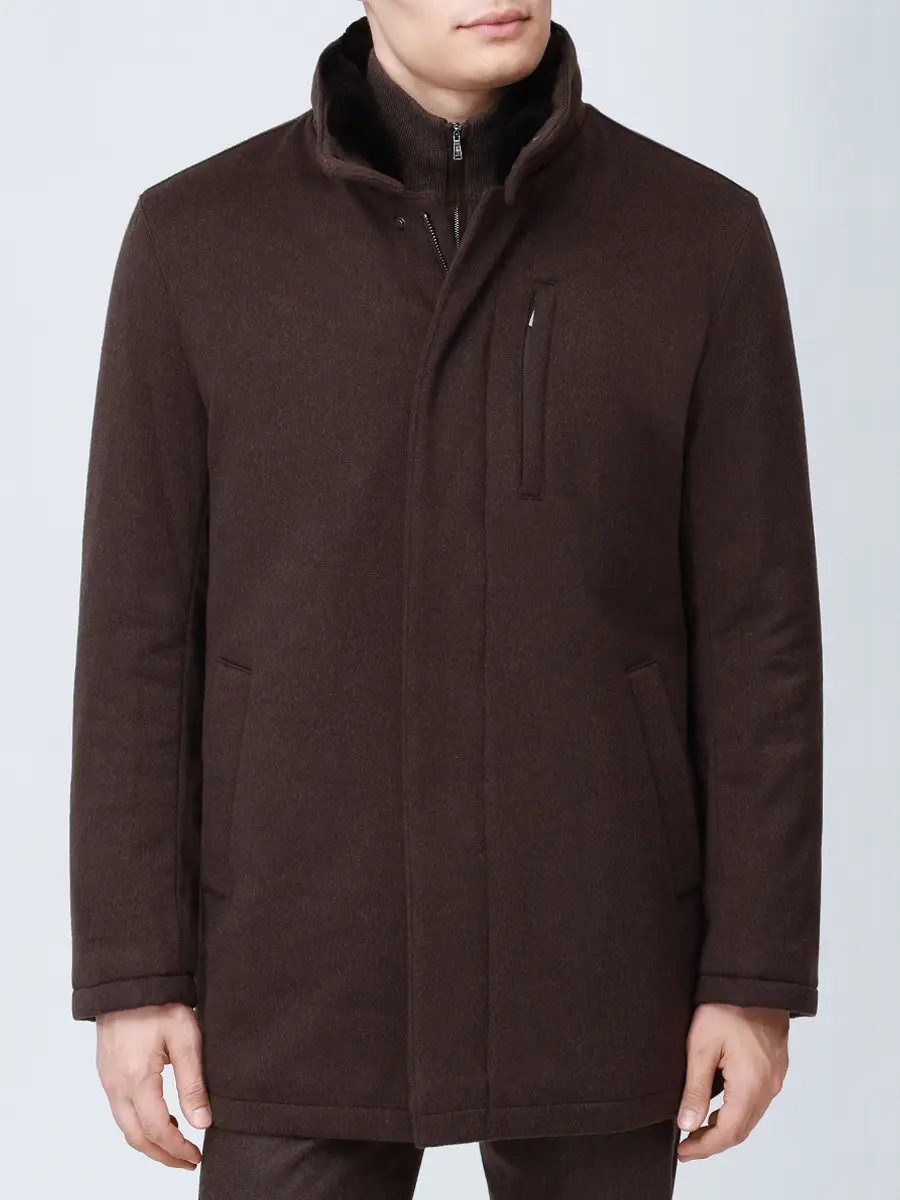 Полупальто кашемировое