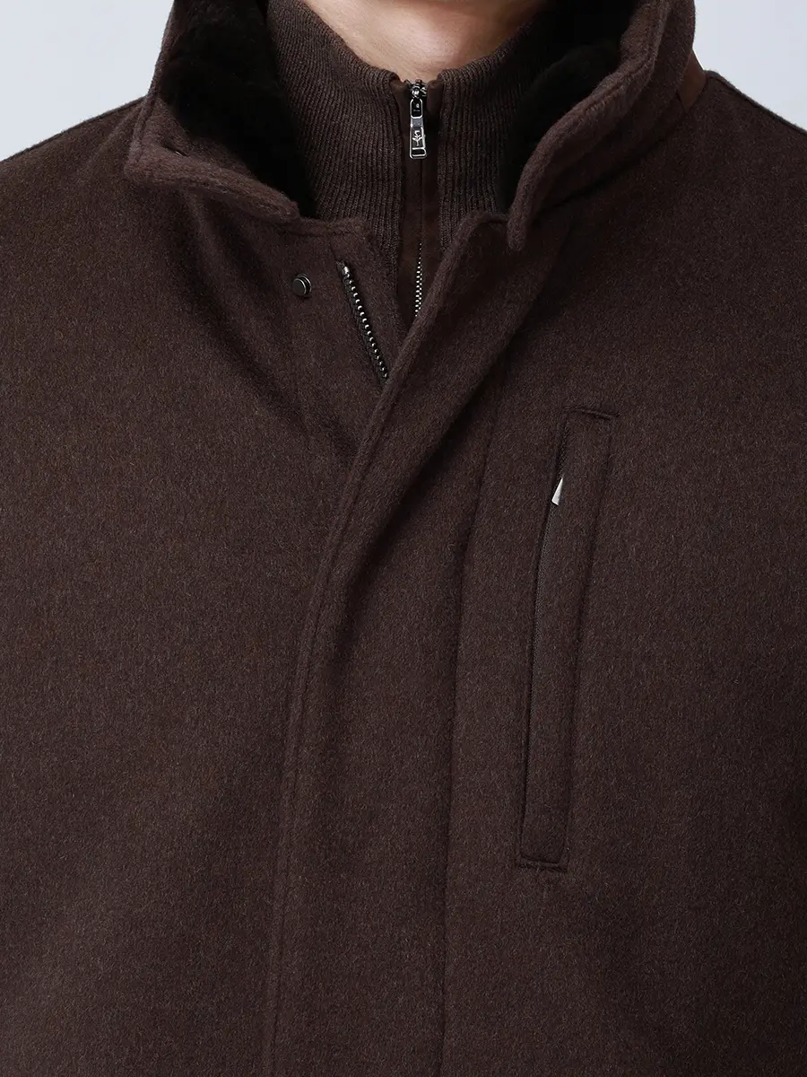 Полупальто кашемировое