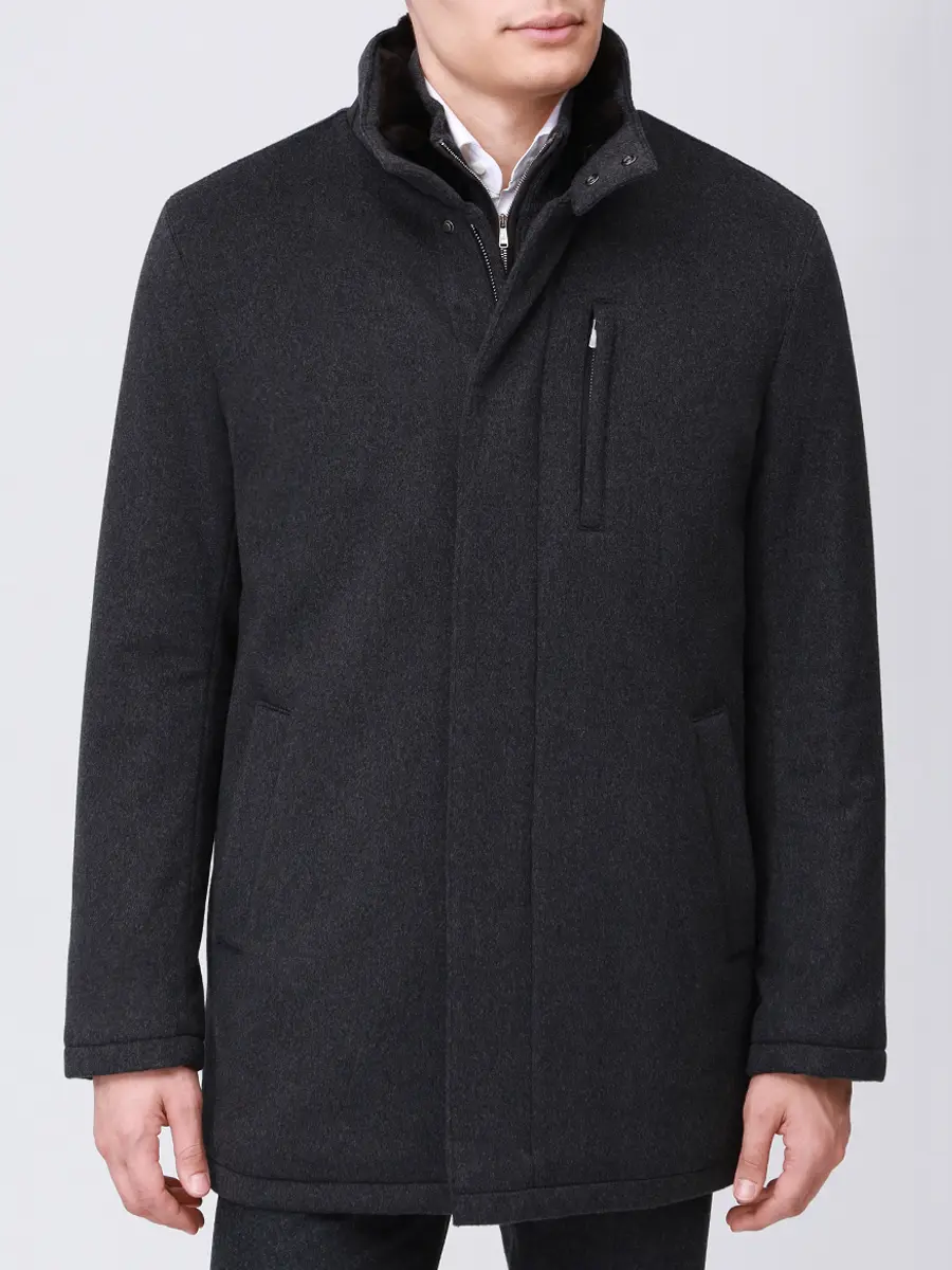 Полупальто кашемировое