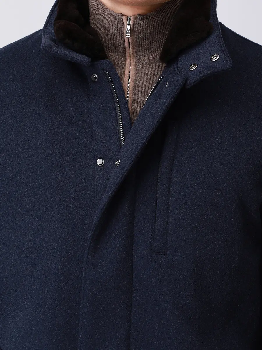 Полупальто кашемировое