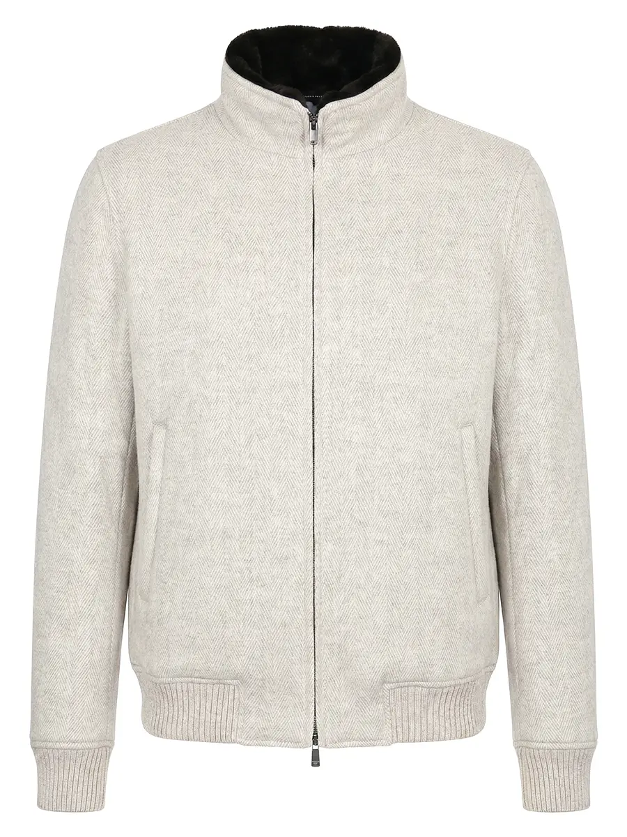 Бомбер кашемировый