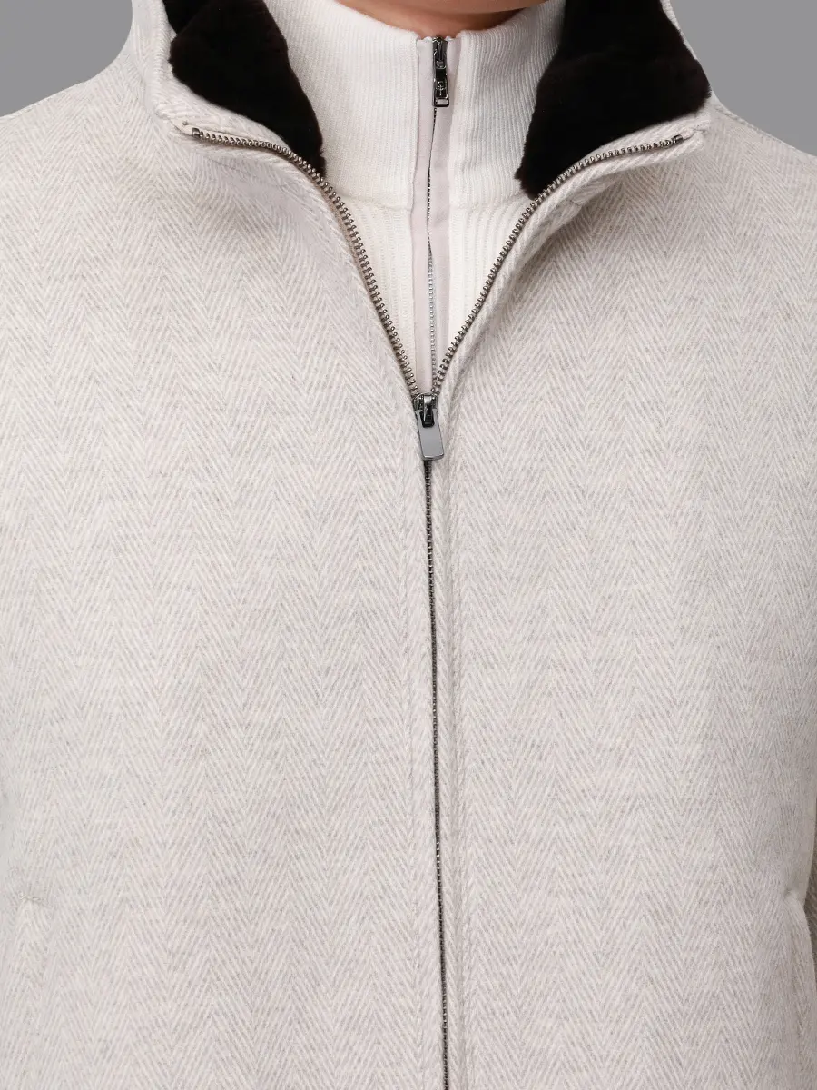 Бомбер кашемировый