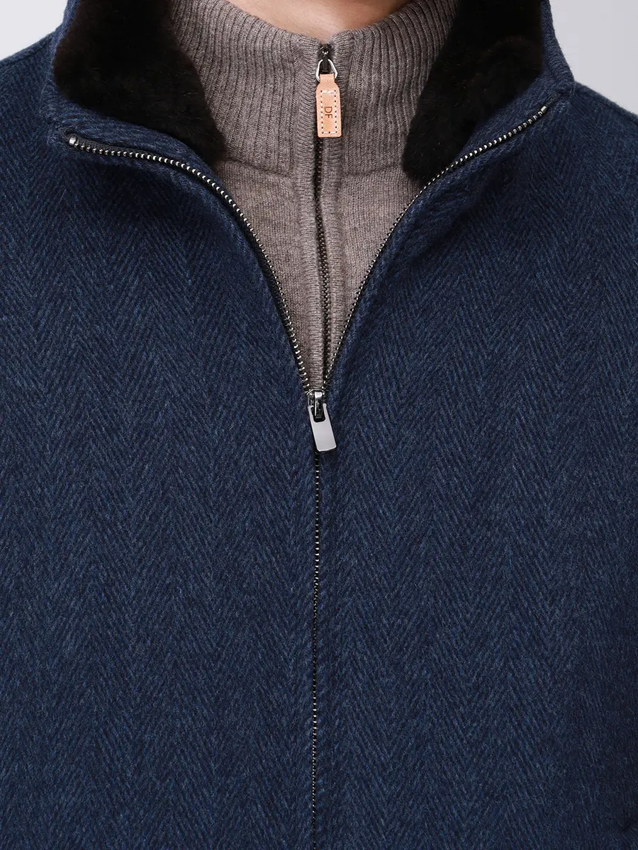 Бомбер кашемировый