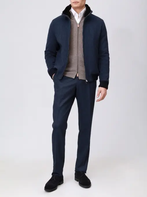 Бомбер кашемировый GENT'L MILANO