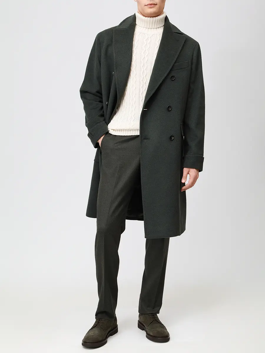 Пальто кашемировое