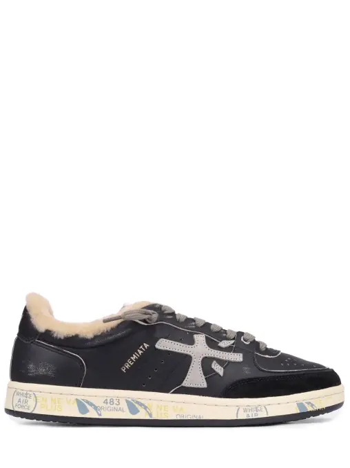 Кеды кожаные на меху Bsktclay PREMIATA