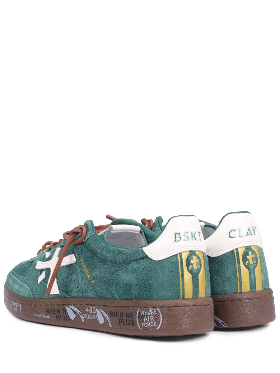 Кеды замшевые Bsktclay