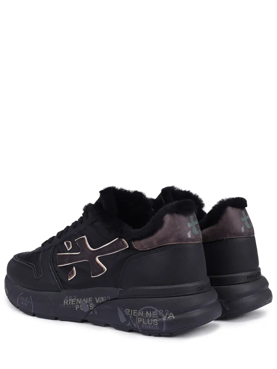 Кроссовки комбинированные на меху Mick