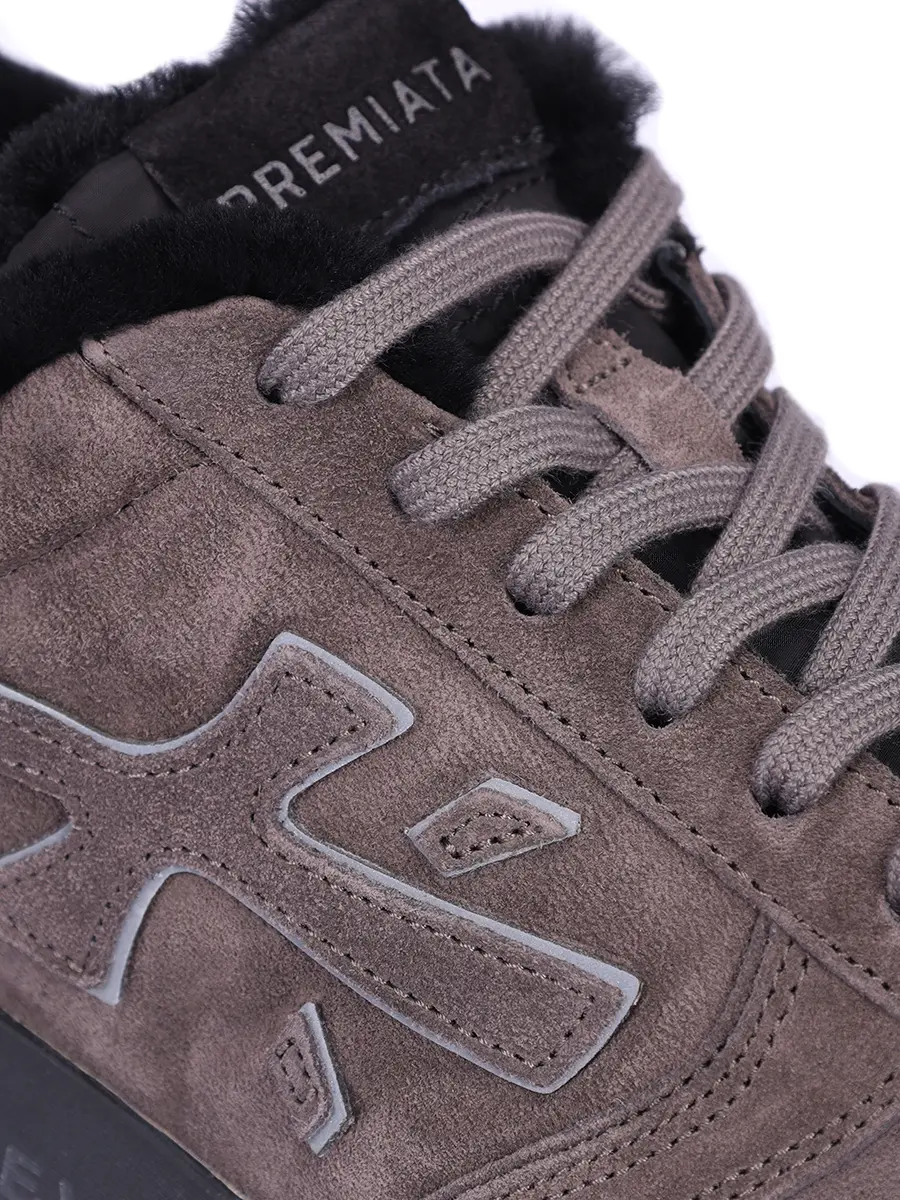 Кроссовки Mick замшевые на меху