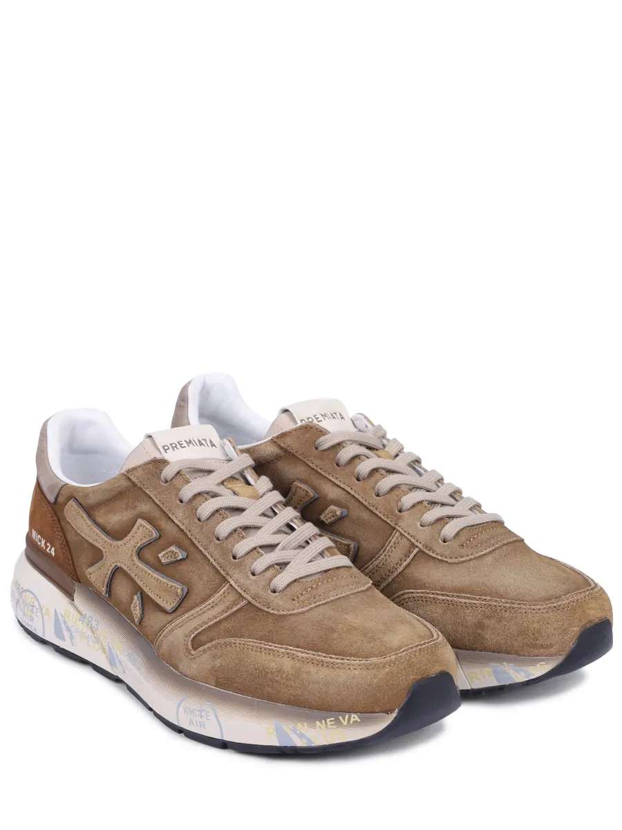 Кроссовки замшевые Mick