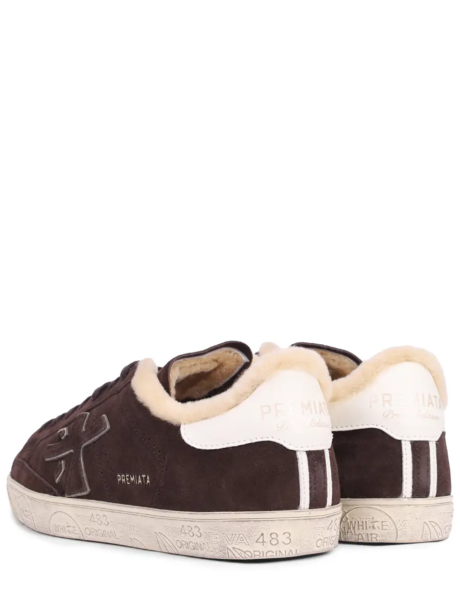 Кеды замшевые на меху Steven