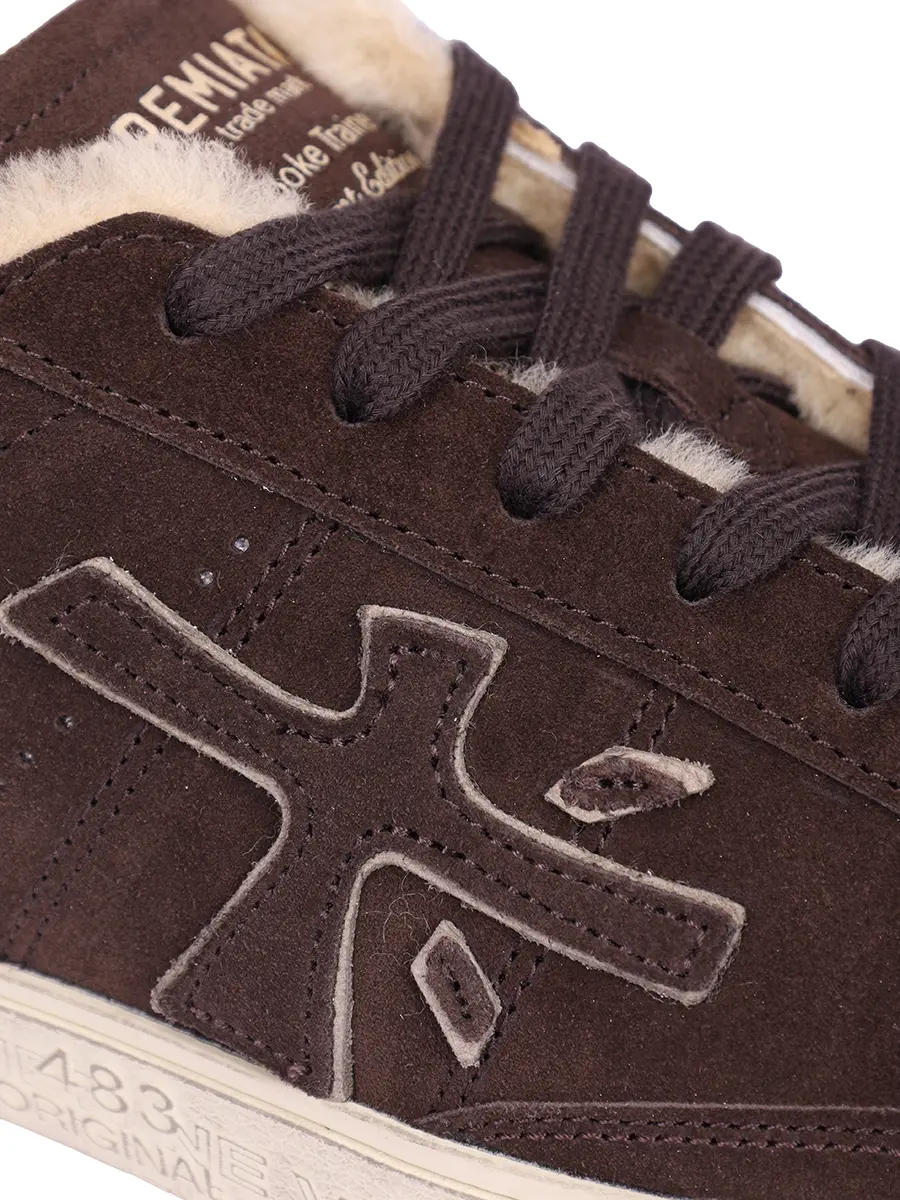 Кеды замшевые на меху Steven