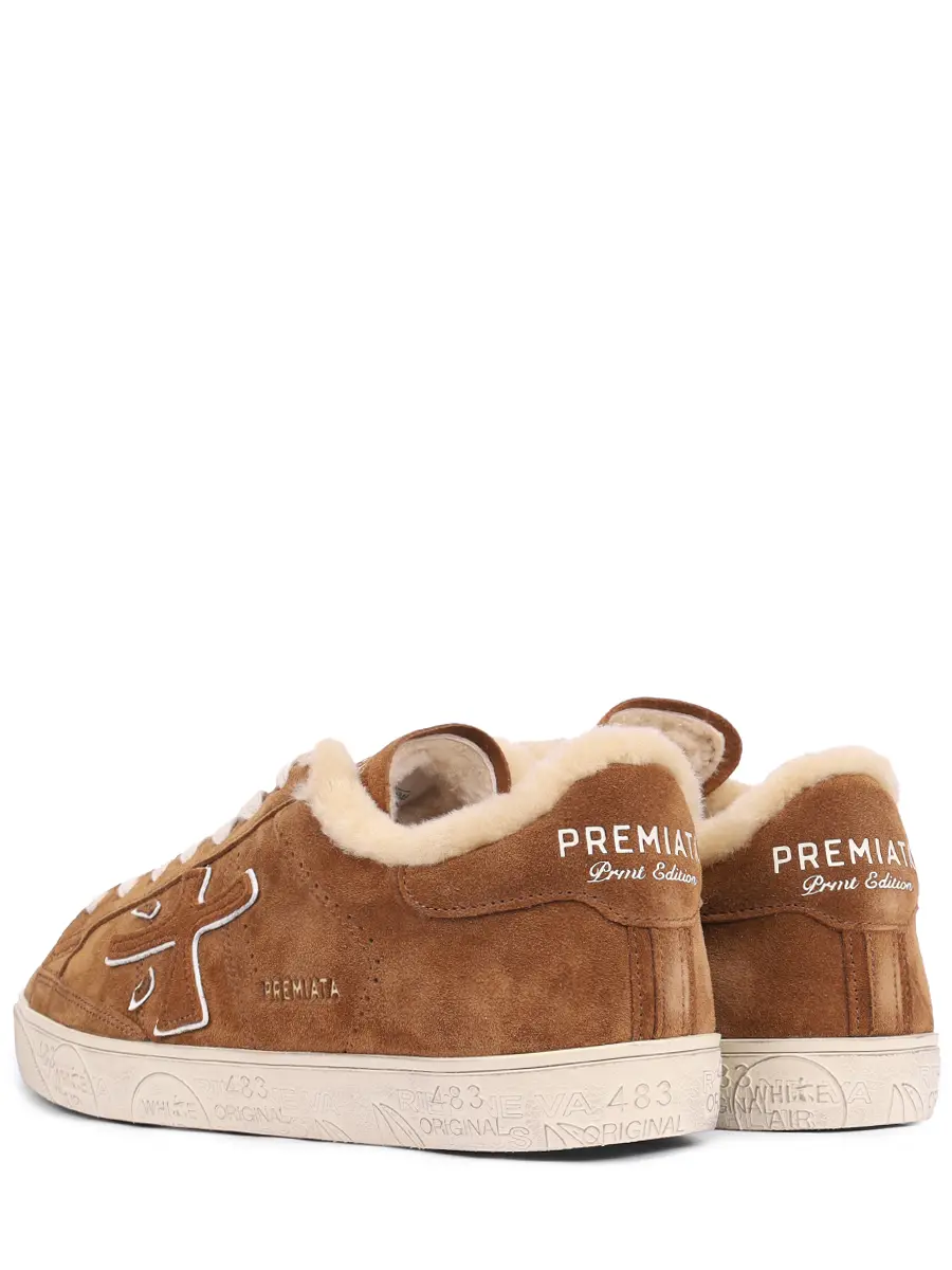 Кеды замшевые на меху Steven