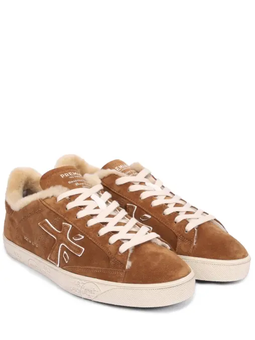 Кеды замшевые на меху Steven PREMIATA