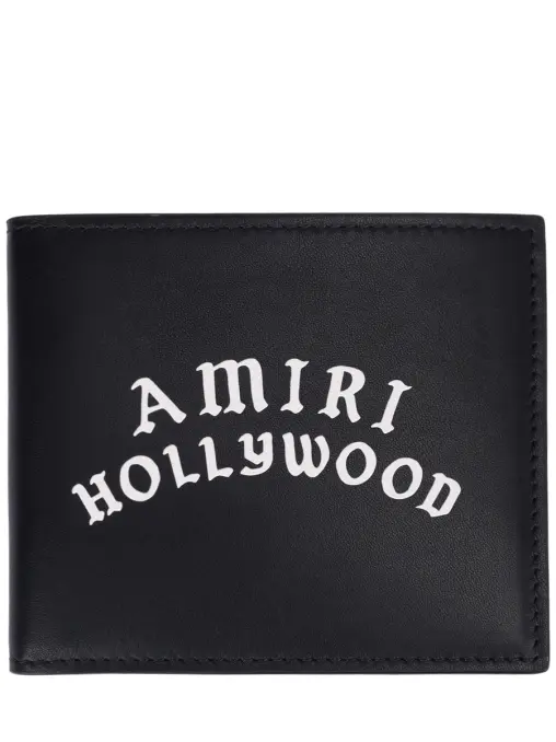 Кошелек кожаный AMIRI