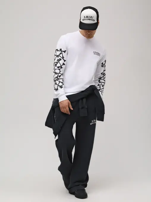 Лонгслив хлопковый AMIRI